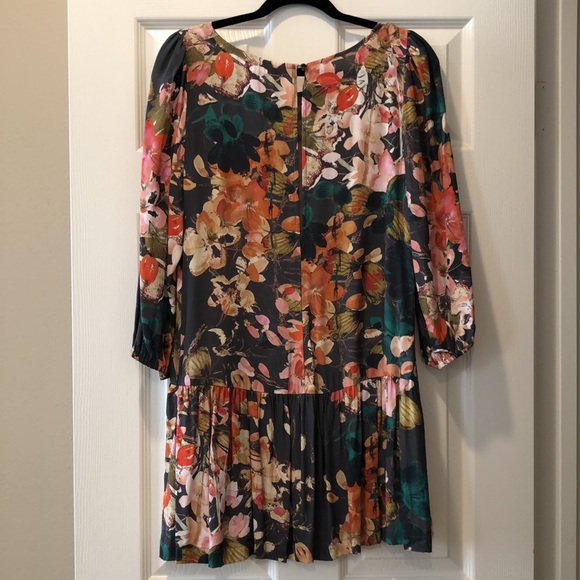Anthropologie Meadow Rue Floral Dress, Size 6 - Picture 2 of 7